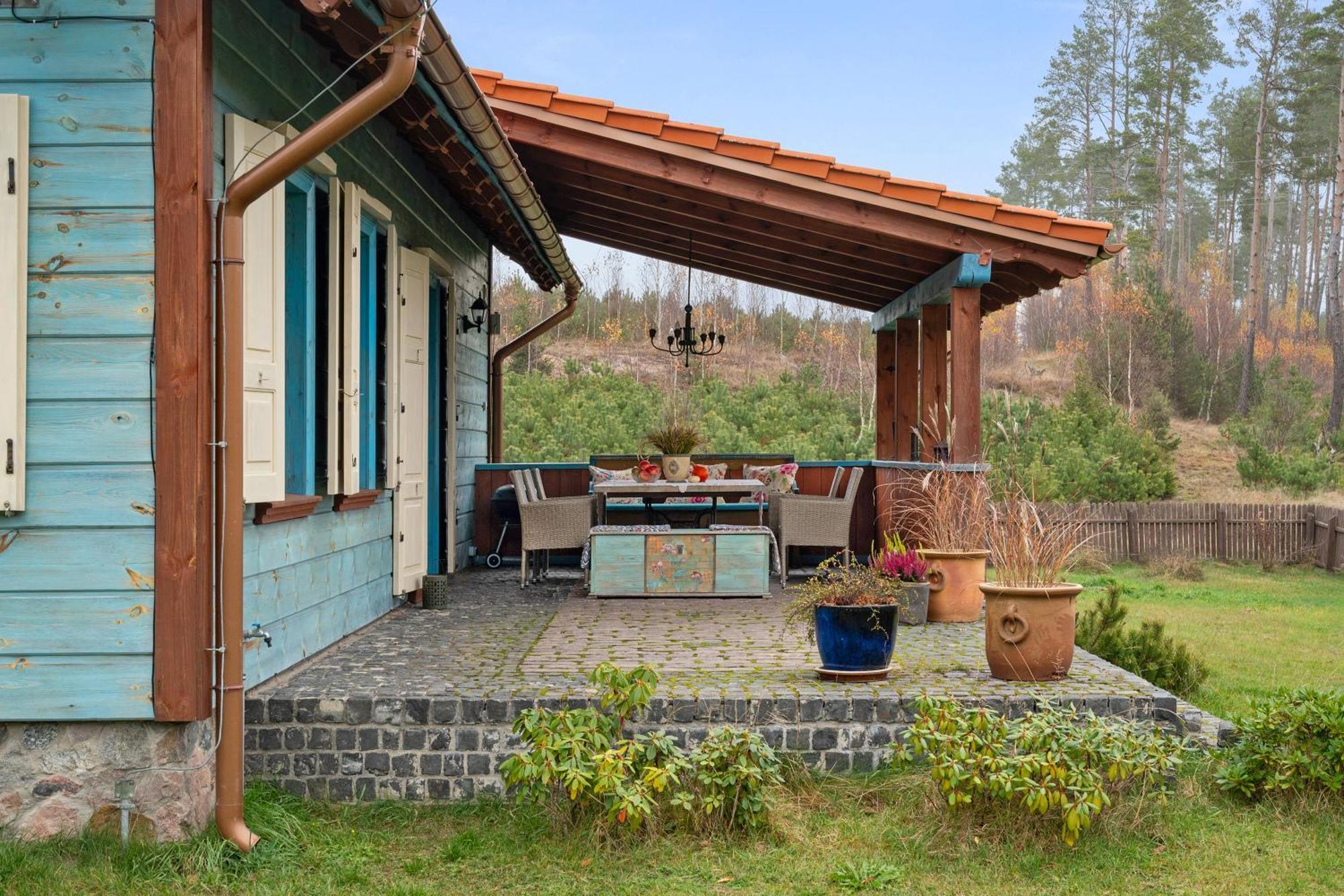 Lesny Dworek Sominy - Dom Z Sauna I Kominkiem Exterior photo